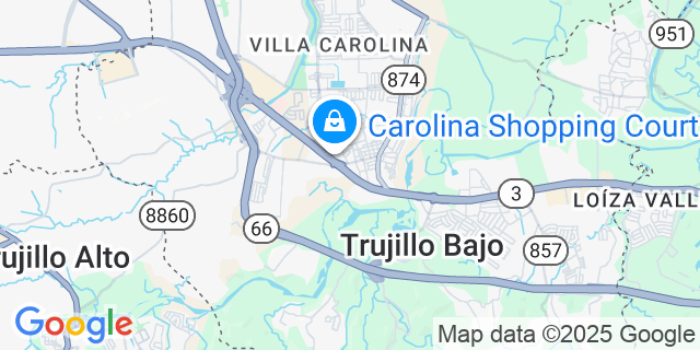 Map showing location