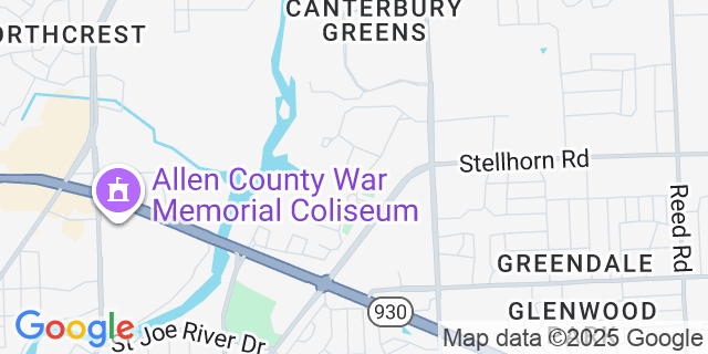 Map showing location