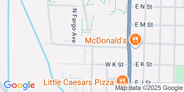 Map showing location