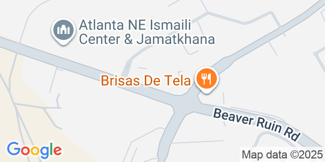 Map showing location