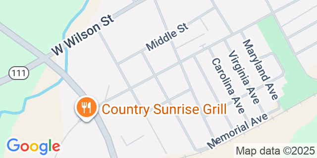 Map showing location