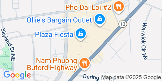 Map showing location