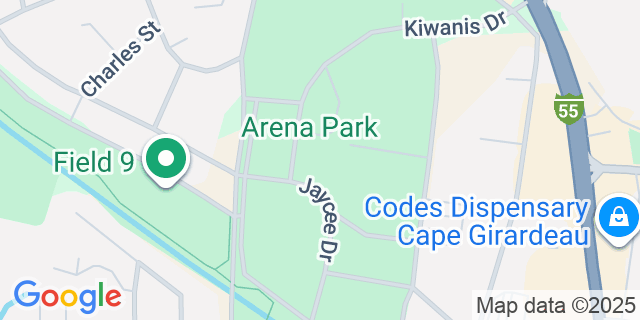 Map showing location