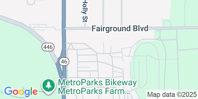 Map showing location