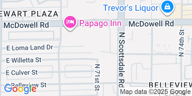 Map showing location