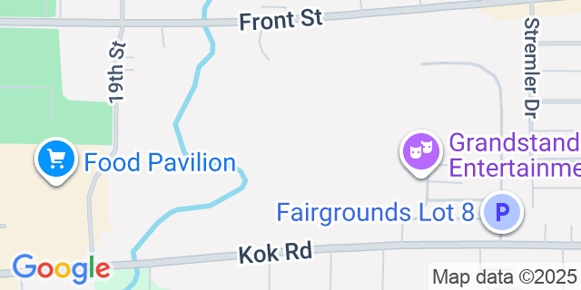 Map showing location