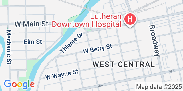 Map showing location
