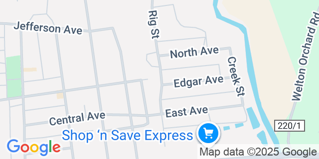 Map showing location