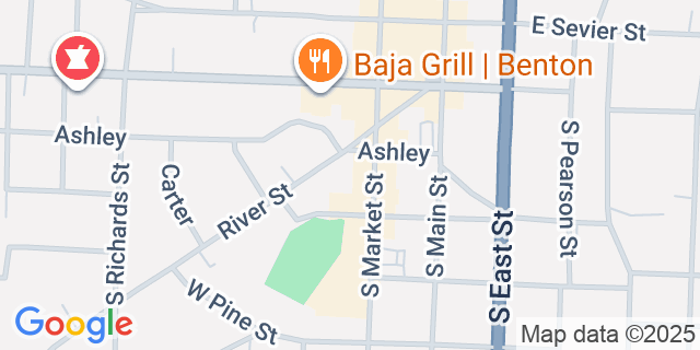 Map showing location