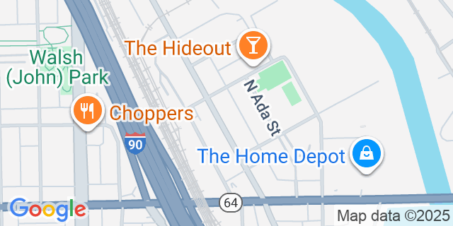 Map showing location