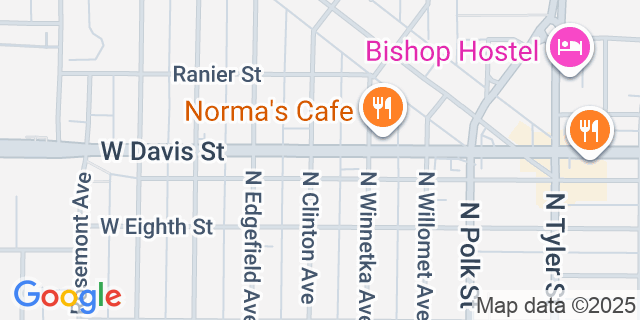 Map showing location