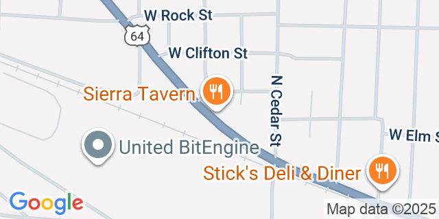 Map showing location