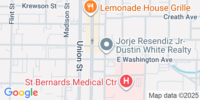 Map showing location