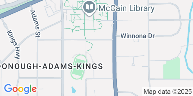Map showing location