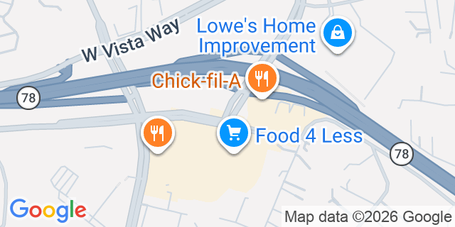 Map showing location