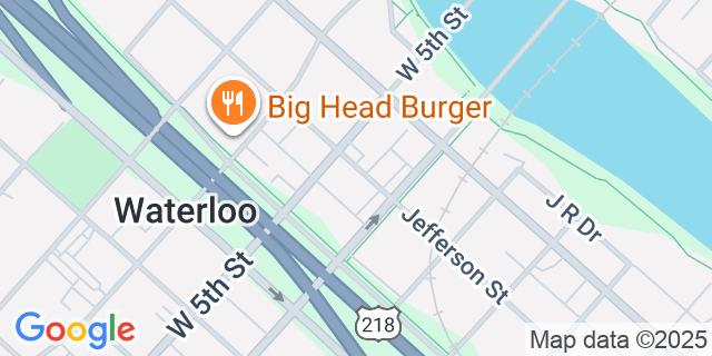 Map showing location