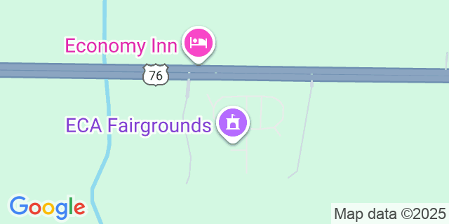 Map showing location