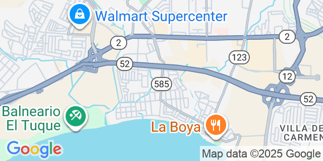 Map showing location