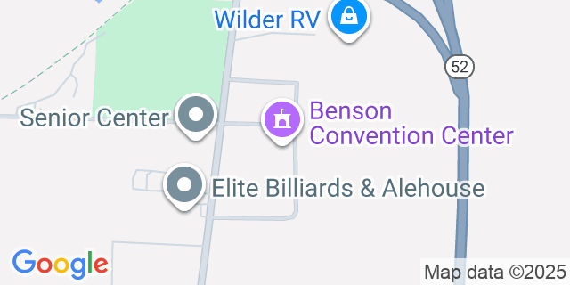 Map showing location