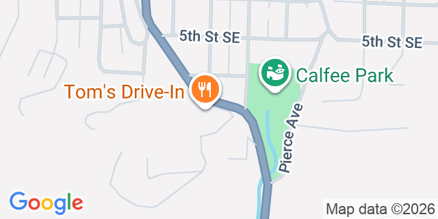 Map showing location